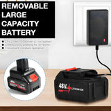 Car Washer High Pressure Gun TEKCOOL Cordless Portable Wireless Pressure Washer Gun 48V 12000mah High Pressure Water Gun for Car Wash Bike Washing Cleaning| Adjustable Nozzle and 5M Hose Pipe;;