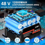 Car Washer High Pressure Gun TEKCOOL Cordless Portable Wireless Pressure Washer Gun 48V 12000mah High Pressure Water Gun for Car Wash Bike Washing Cleaning| Adjustable Nozzle and 5M Hose Pipe;;